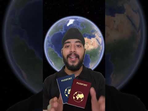 World's Weakest and Strongest Passports! #shorts #passport