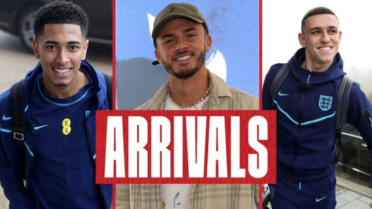 "Welcome to The World Cup" 🤩 Three Lions Arrive at SGP Ahead of 2022 FIFA World Cup | England