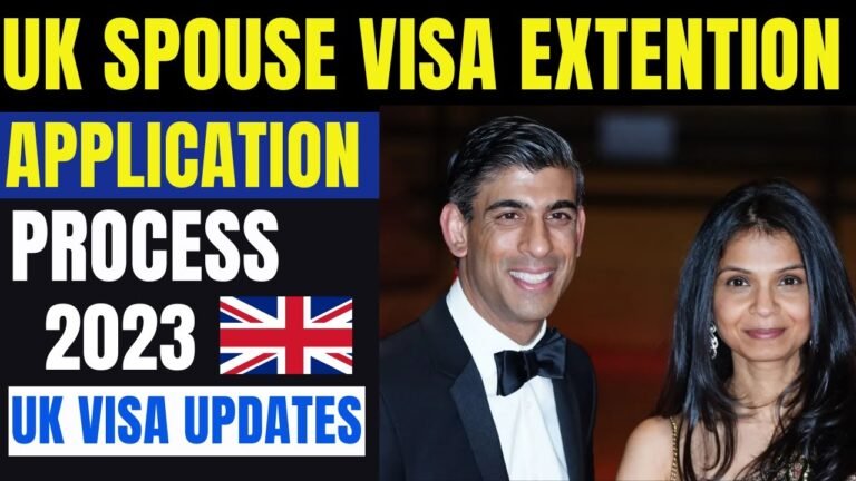 UK Spouse Visa Extension Full Application Process 2023 | UK Visa And Immigration Latest Updates